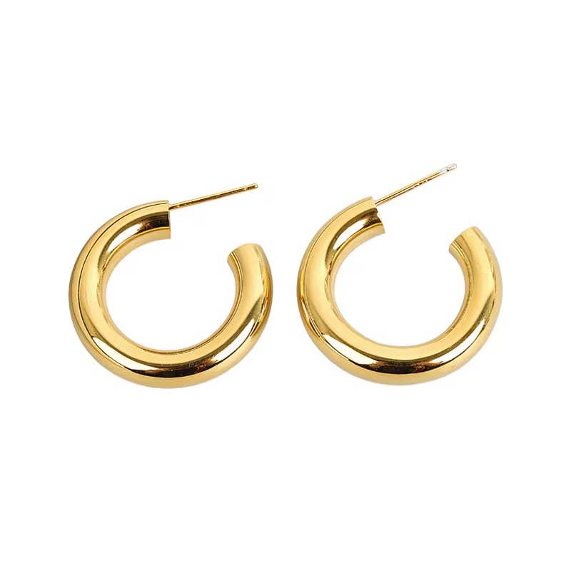 Hoop Earrings Waterproof