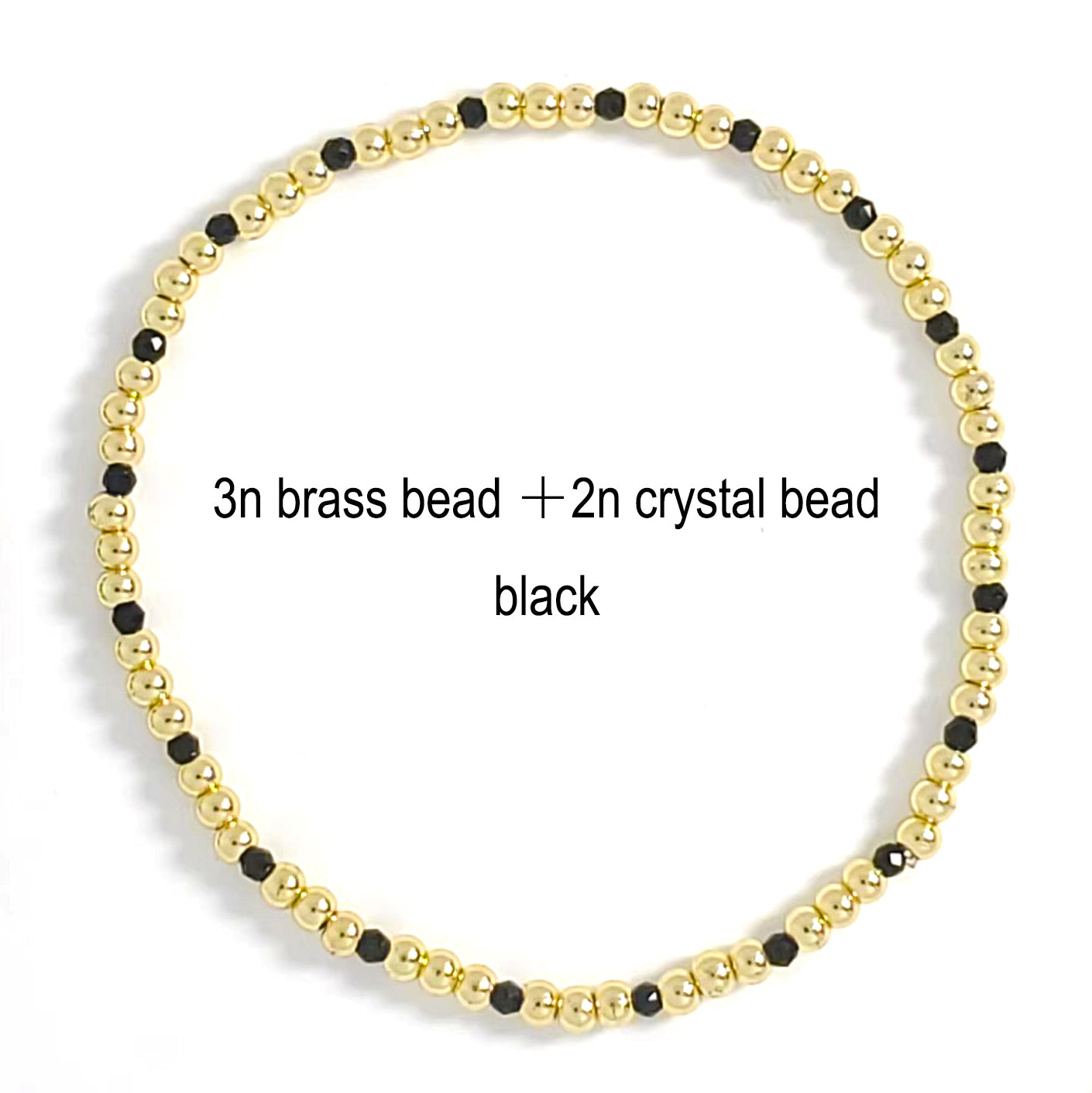 Style 1 --3mm Gold & 2mm Color