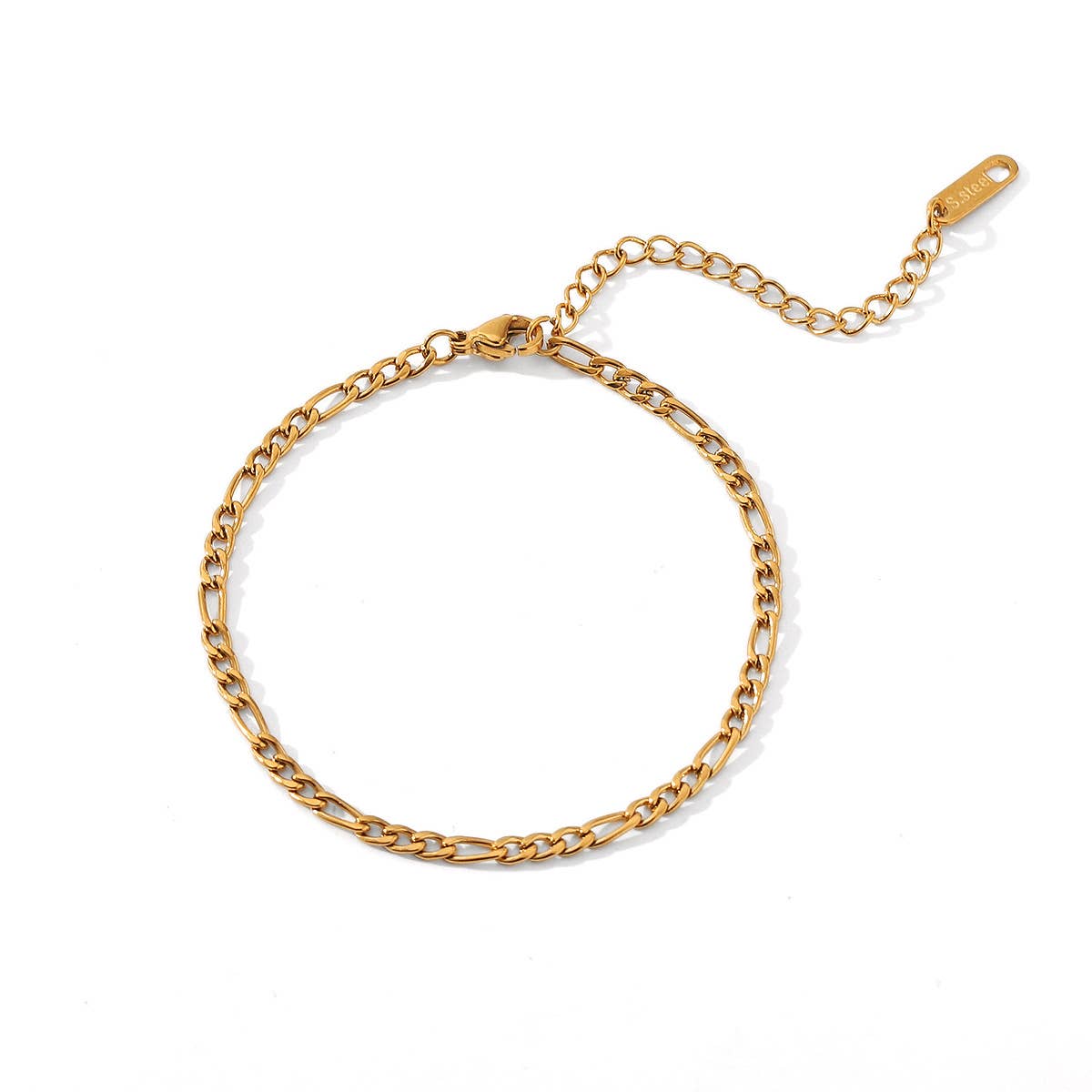 Gold Dainty Layering Bracelets Waterproof