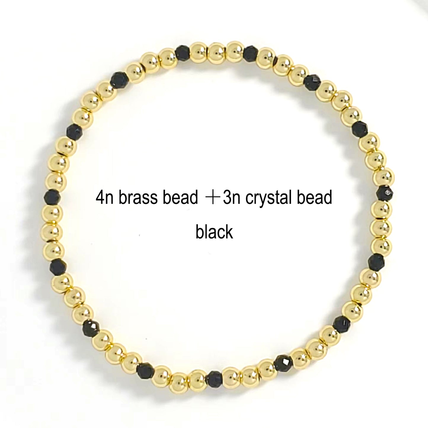 Style 1 --4mm Gold & 3mm Color
