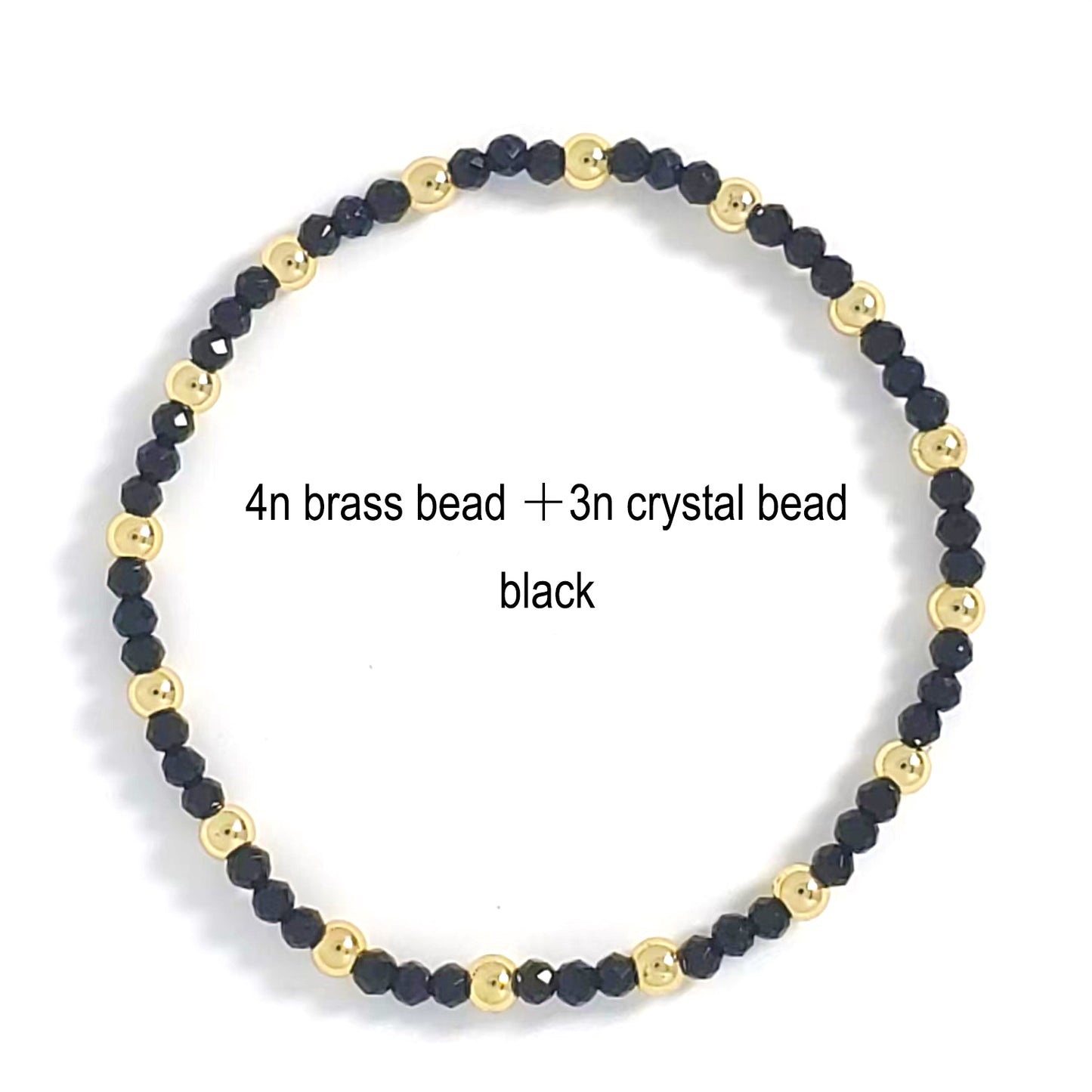 Style 3  --4mm Gold & 3mm Color