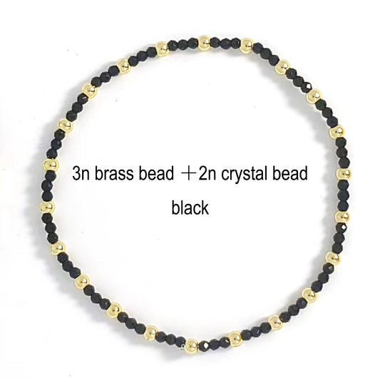 Style 3  --3mm Gold & 2mm Color