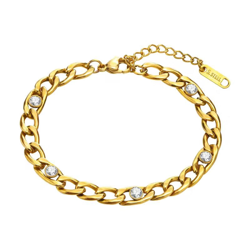 Cubin CZ Brarcelet Water Resistant