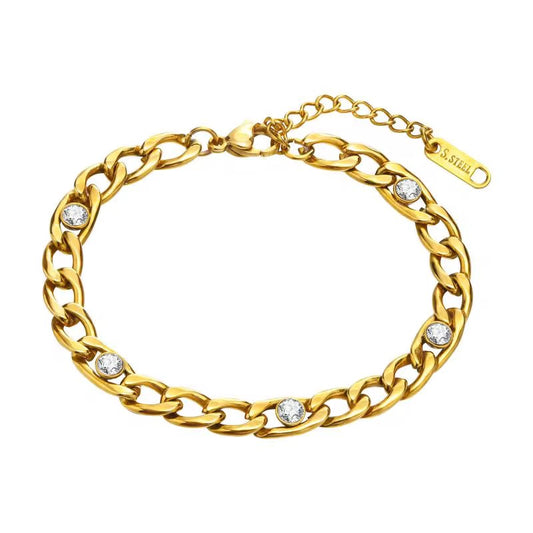 Cubin CZ Brarcelet Water Resistant