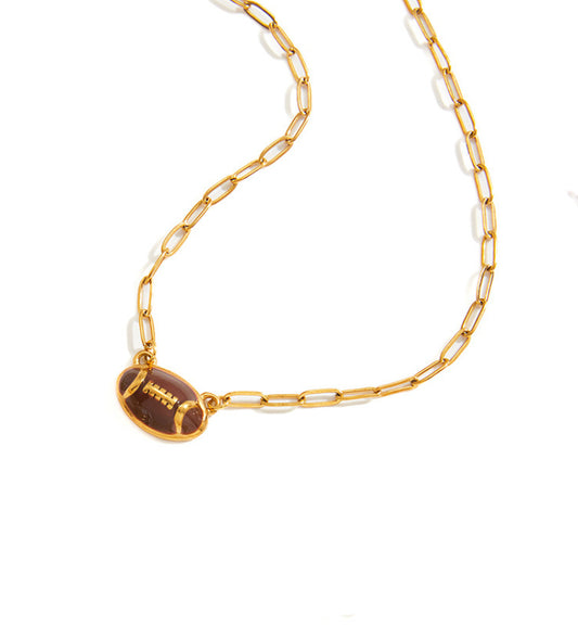 Football Gameday Necklace Water Resistant