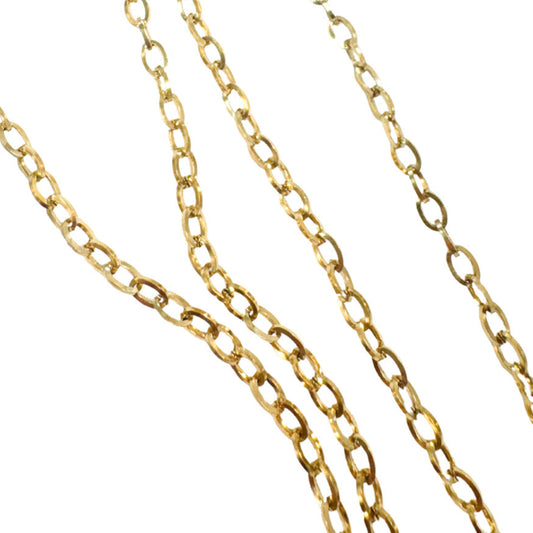 Small Paperclip Necklace Waterproof