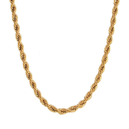 Gold Layering Necklaces Waterproof